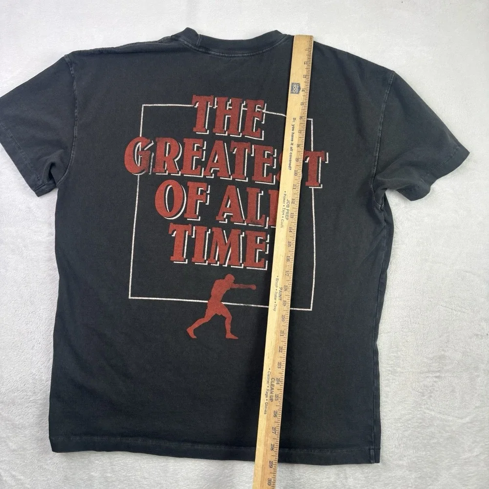 Abercrombie & Fitch Muhammad Ali The Greatest Grey Short Sleeve Graphic Shirt XL